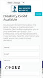 Mobile Screenshot of disabilitycreditconsultants.ca